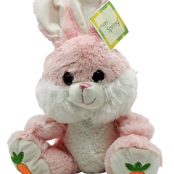 Kellytoy Other - Sugarloaf Kellytoy Bunny Plush Pink Rabbit Carrot Feet Easter Pink Eyes Stuffed